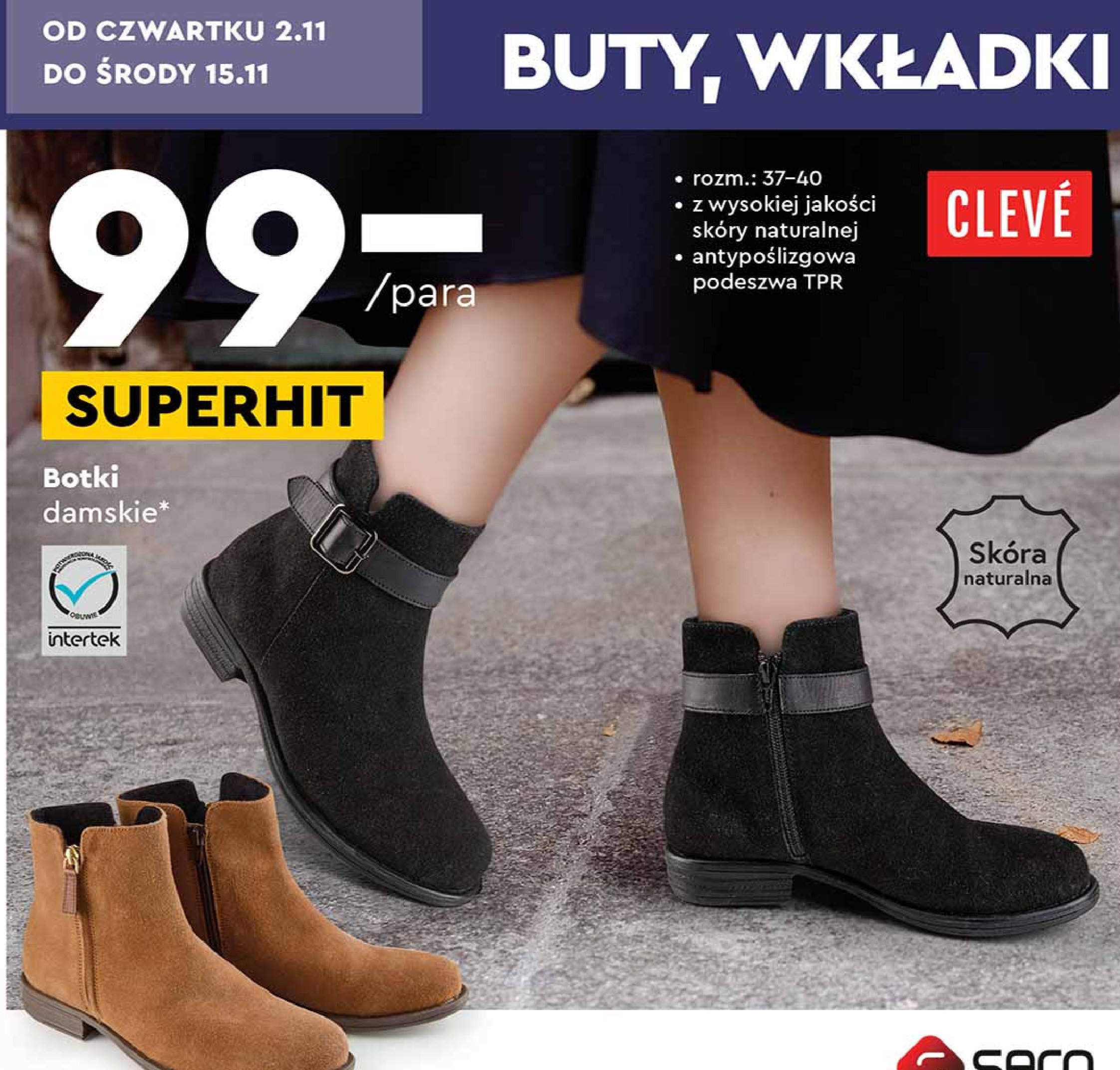 Botki damskie Cleve promocja