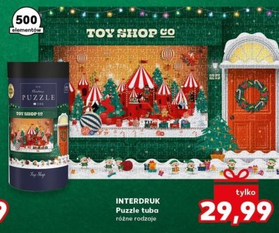 Puzzle tuba różne rodzaje 500 elementów promocja w Kaufland