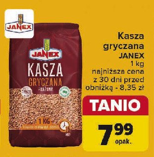 Kasza gryczana Janex promocja