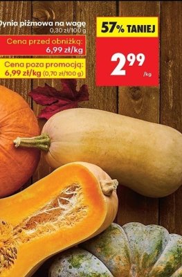 Dynia promocja w Biedronka