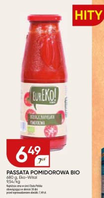Passata pomidorowa bio Eko-Wital promocja w Chata Polska