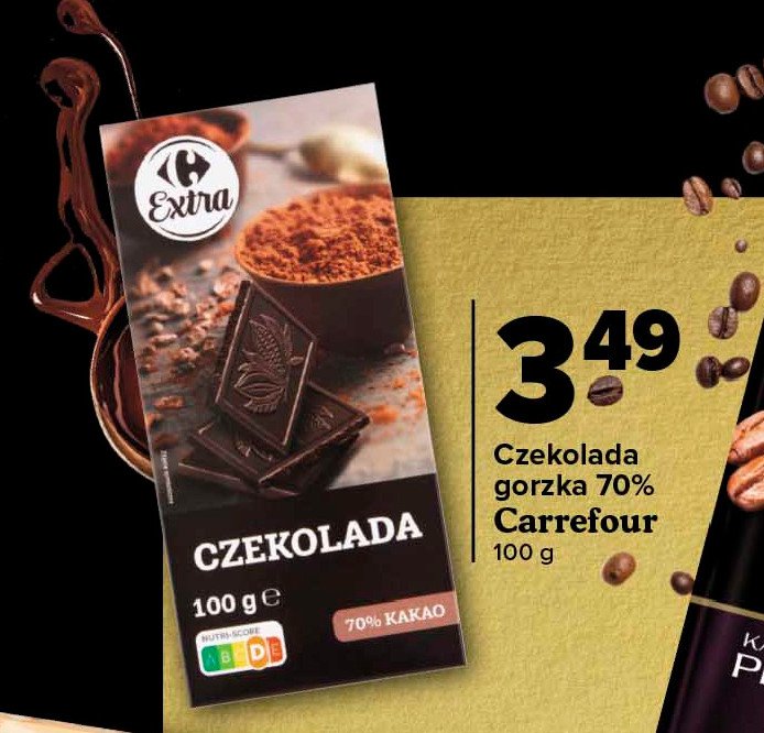 Czekolada 70% cacao Carrefour extra promocja