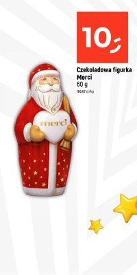 Czekoladowa figurka Merci promocja w Dealz