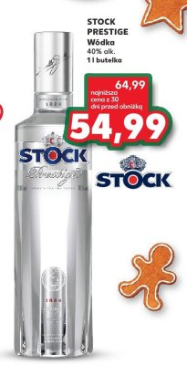 Wódka Stock Prestige 40% alk. 1l promocja w Kaufland