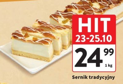 Sernik promocja w Intermarche