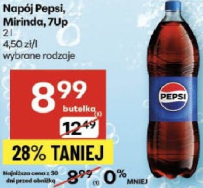 Napój Pepsi promocja w Delikatesy Centrum