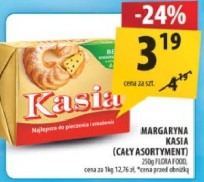 Margaryna Kasia (cały asortyment) promocja w Arhelan