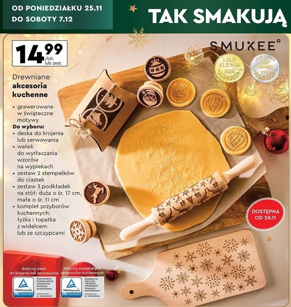 Stempelki do ciastek Smukee promocja