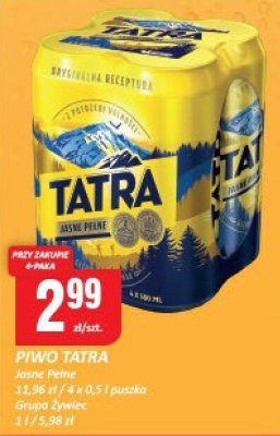 Piwo promocja w Chorten