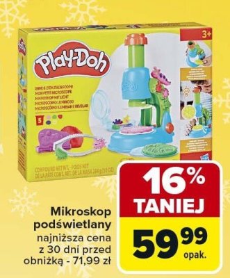 Mikroskop podświetlany Play-Doh promocja w Carrefour