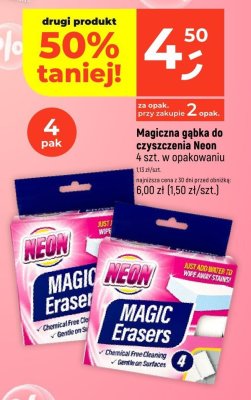 Magiczna gąbka do czyszczenia Neon promocja w Dealz