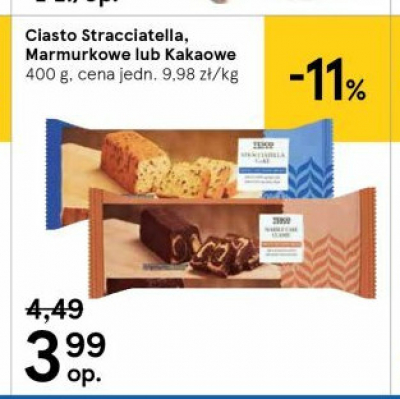 Babka marmurkowa Tesco mw promocja
