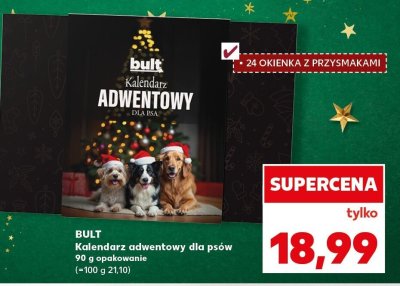 Kalendarz adwentowy dla psów promocja w Kaufland