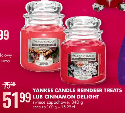 艢wieca zapachowa reindeer treats promocja