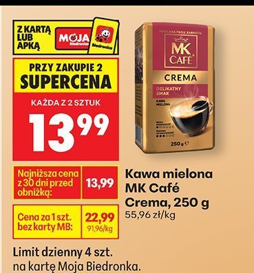 Kawa promocja w Biedronka