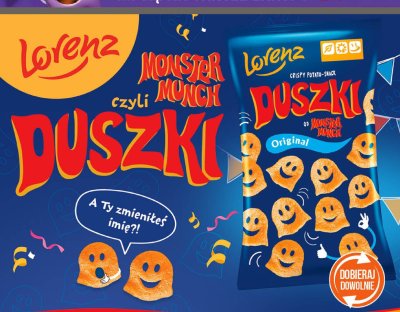 Chrupki Monster Munch Lorenz wybrane rodzaje 80g-100g promocja w POLOmarket