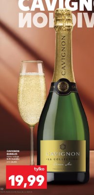 Wino musujące Bubbles różne rodzaje 0,75 l promocja w Kaufland