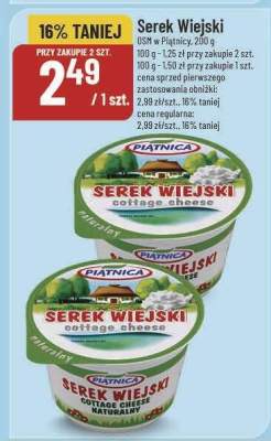 Serek Wiejski promocja w POLOmarket