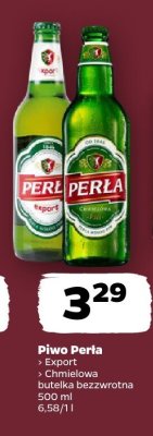 Piwo Perla Chmielowa  promocja w Netto