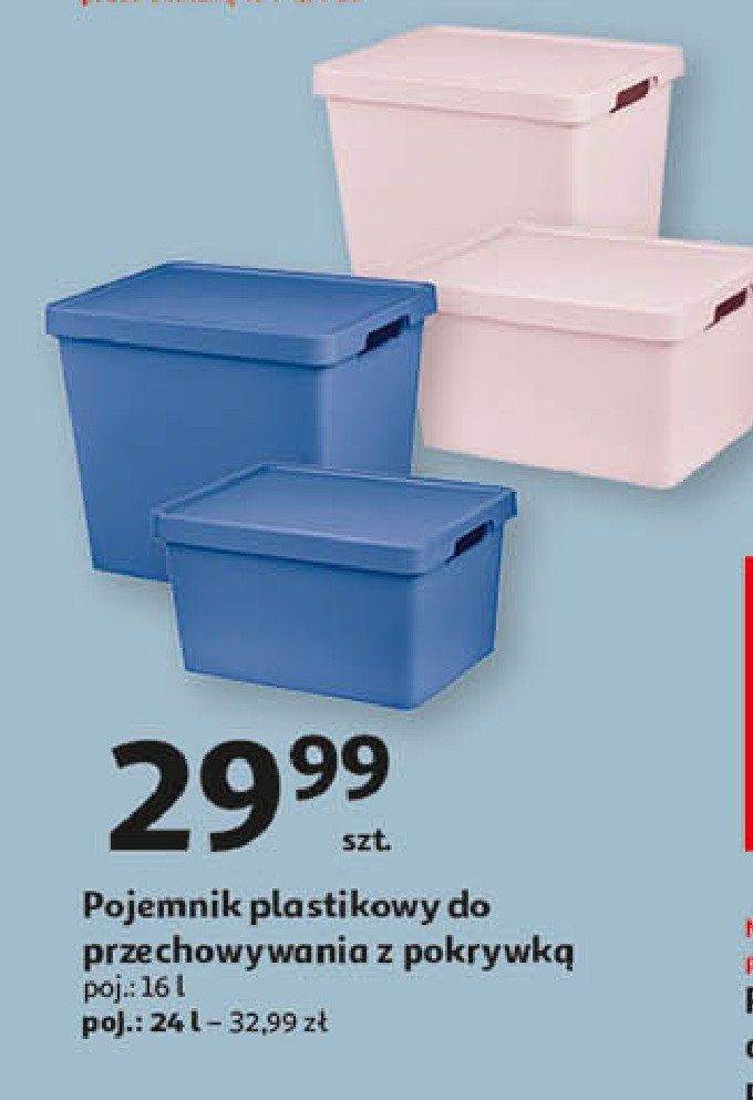 Pojemnik z pokrywą 24 l promocja