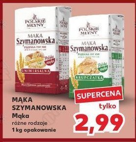 Mąka szymanowska krupczatka Polskie młyny promocja