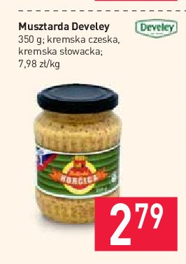 Musztarda kremska s艂owacka Develey kralovska horcica promocja
