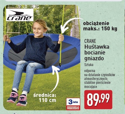 Hu艣tawka bocianie gniazdo CRANE promocja