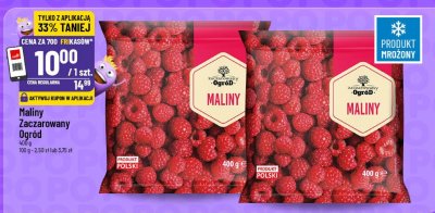 Maliny Zaczarowany Ogród promocja w POLOmarket