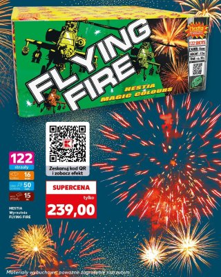 Wyrzutnia FLYING FIRE promocja w Kaufland