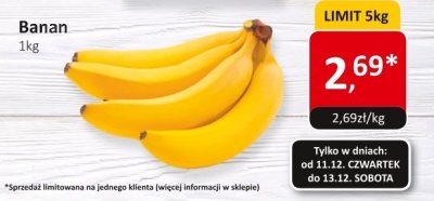 Banan promocja w Market Point