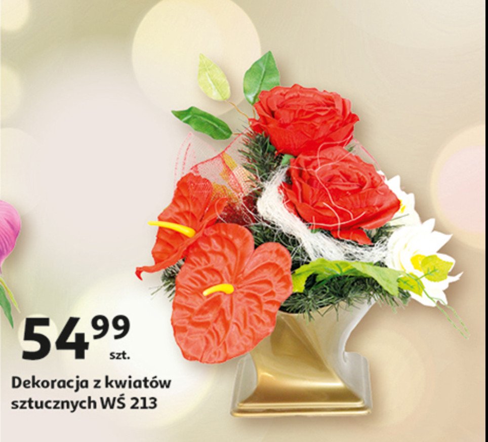 Dekoracja z kwiatów sztucznych 213 promocja