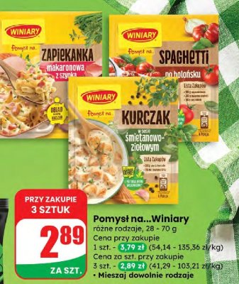 Pomysł na... różne rodzaje promocja w Dino