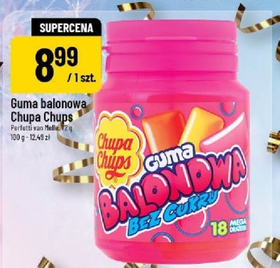 Guma balonowa Chupa Chups Perfetti van Melle promocja w POLOmarket