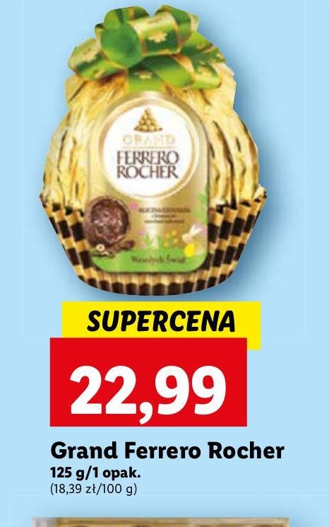 Bombonierka grand Ferrero rocher promocja