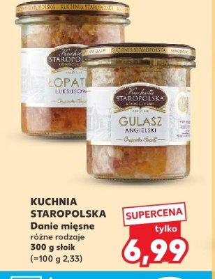 Danie mięsne różne rodzaje promocja w Kaufland