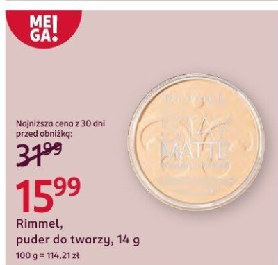 Puder do twarzy promocja w Rossmann