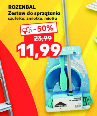 Szufelka + zmiotka + miot艂a Rozenbal promocja