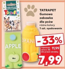 Zabawka dla psa gumowa Tatrapet promocja w Kaufland