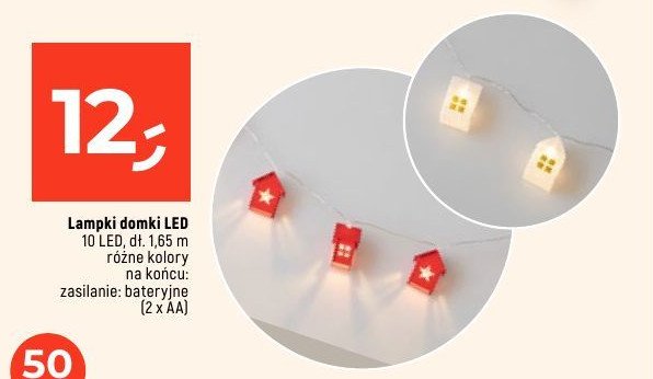 Lampki led promocja w Dealz