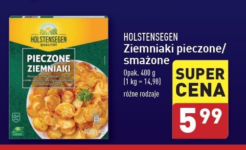 Pieczone ziemniaki z cebulką Holstensegen promocja w Aldi