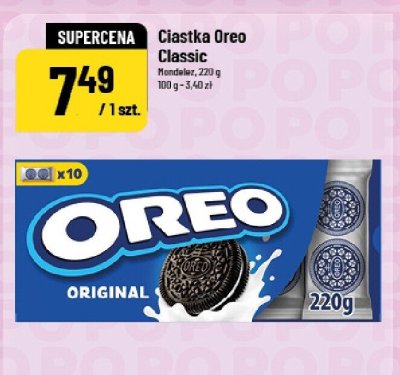 Ciastka Oreo Classic Mondelez promocja w POLOmarket