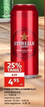 Piwo Estrella damm promocja