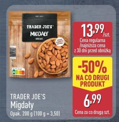 Migdały 200 g promocja w Aldi