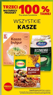 Kasza wszystkie rodzaje promocja w Kaufland