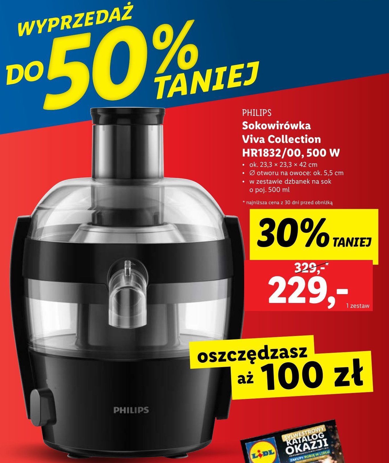 Sokowirówka hr1832/00 Philips promocja