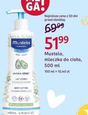 Mleczko do ciała, 500 ml promocja w Rossmann