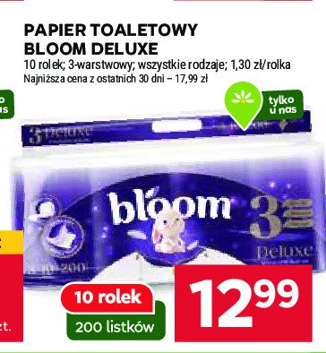Papier toaletowy BLOOM promocja