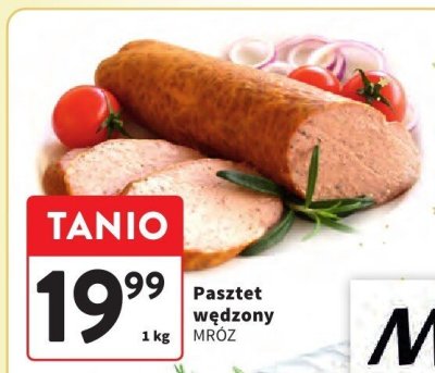Pasztet wędzony MRÓZ promocja w Intermarche