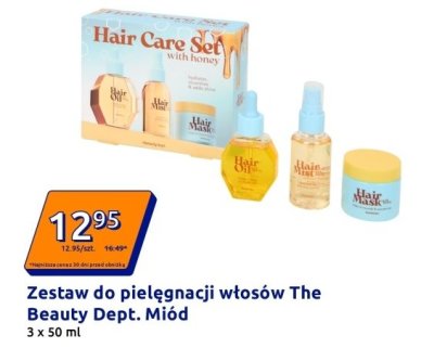 Zestaw do pielęgnacji włosów The Beauty Dept. Miód promocja w Action