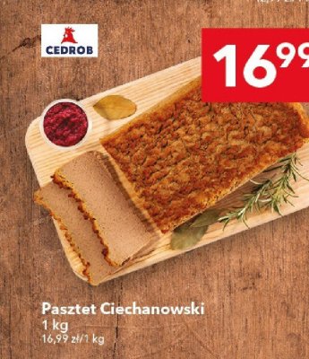 Pasztet Ciechanowski 1 kg promocja w LEWIATAN